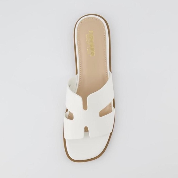 Amazon Shoes - Amazon White Slide Sandals